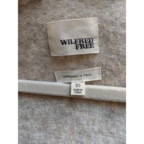 Aritzia Wilfred Free Longline Cardigan XS Wool Alpaca Minimalist Capsule Italy - Picture 9 of 12